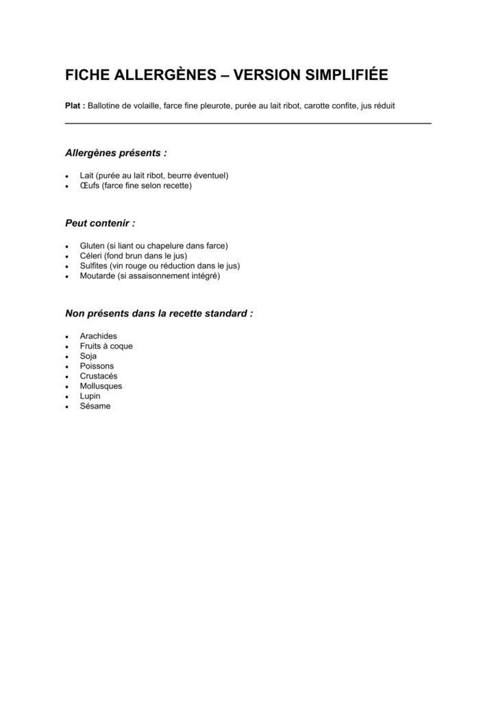 Ballotine de vollaille