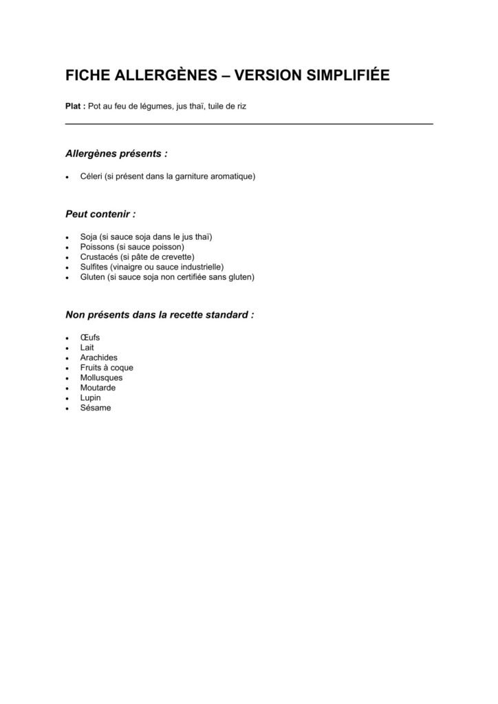 Pot au feu de légumes